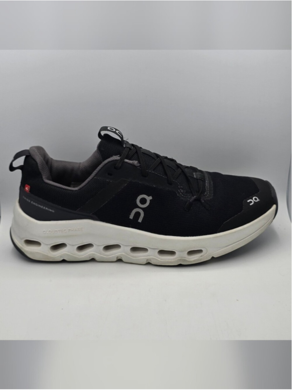 On Cloud Running Cloudleap Running Shoe - Black 6y Womens 7.5